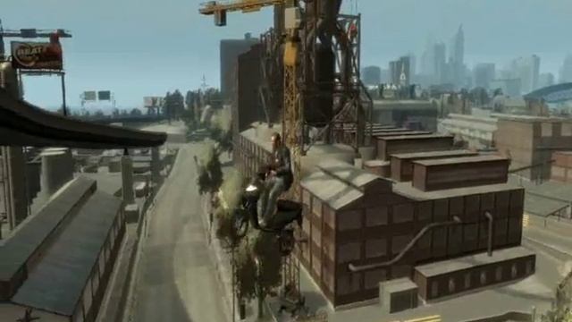 [Explosions and stunts in GTA IV]_[Взрывы и трюки в GTA IV]