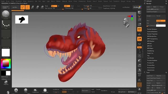 ZBrush to Photoshop Workflow - Part 1