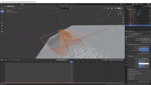 PS5 Reveal Particle Simulation In Blender 2.83 EEVEE Tutorial