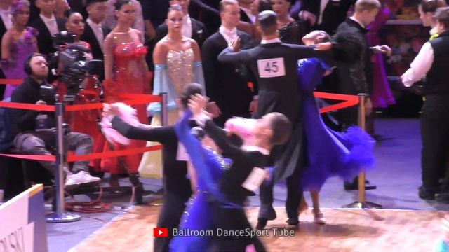 Viennese Waltz = Daniil Ulanov & Kateryna Isakovych = WDSF World Championship 10 Dance 2019