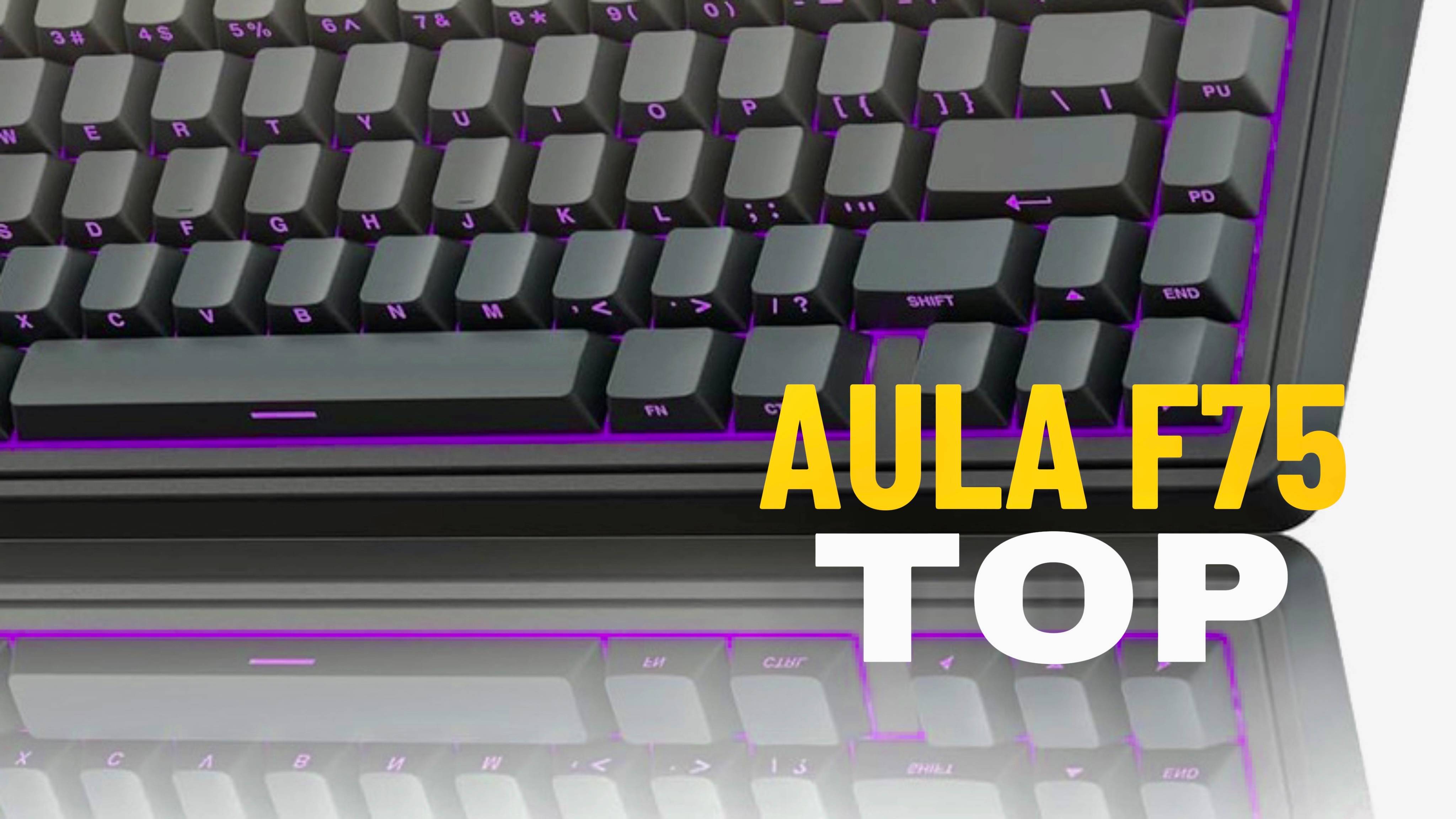 Лучшая клавиатура до 10 т / AULA F75
