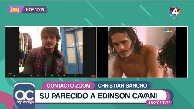Christian Sancho y una anécdota insólita: lo confundieron con Cavani justo después de un Mundial