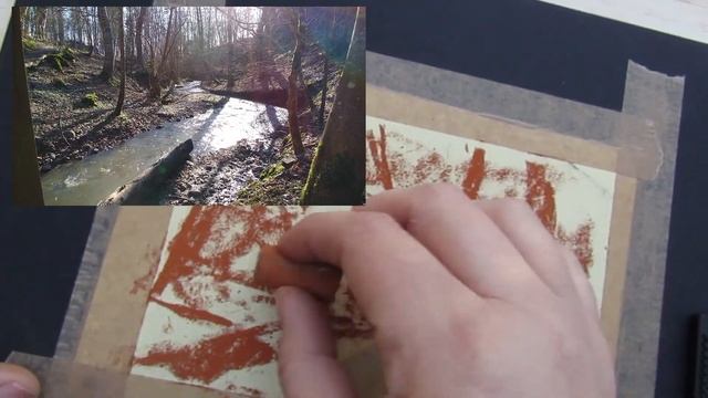 Let Your Curiosity Guide Your Plein Air Painting Location - Woodland River in Pastels