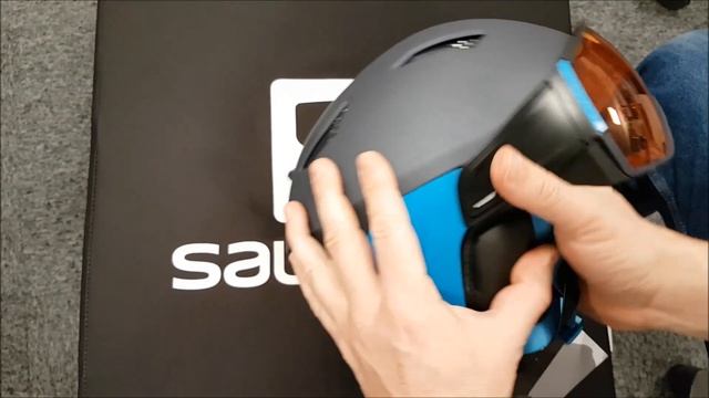 HOW TO REMOVE VISOR SALOMON DRIVER/MIRAGE HELMET - Tuto Casque visière Salomon Driver enlever