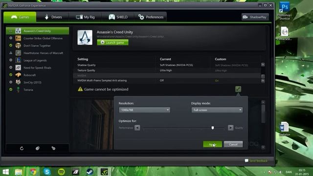 How to enable MFAA in Assasins Creed Unity