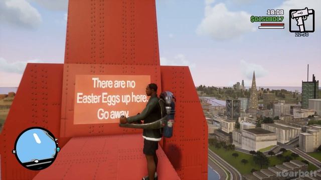 Grand Theft Auto San Andreas: Definitive Edition - There are no Easter Eggs up here, Go away.