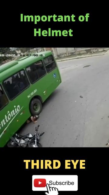 Helmet saves Life