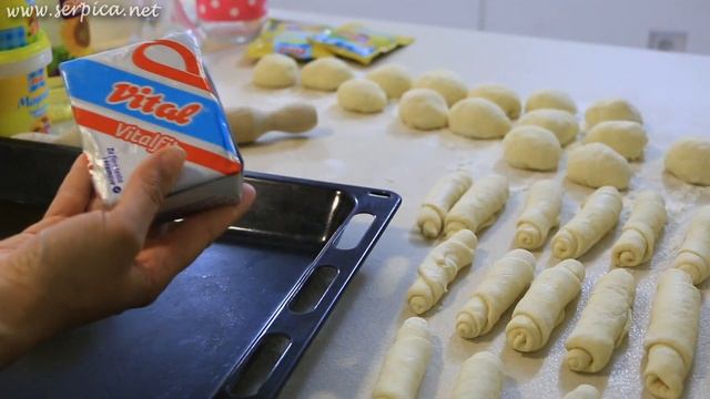Kiflice sa posnim majonezom / Posni recepti