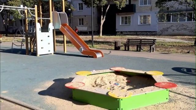 Скверик возле дома родителей