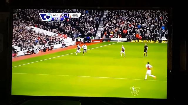 Wayne Rooney's spectacular goal against West Ham
