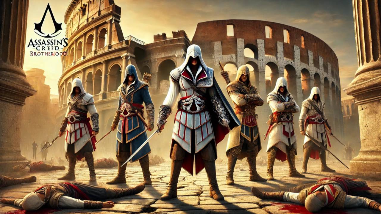 Assassin's Creed Brotherhood  ➤ прохождение №1 | Нападение на Монторижони | Наше Время Монторижони