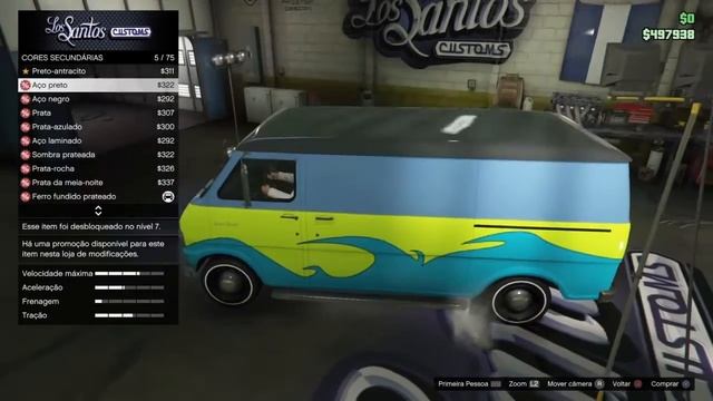 GTA 5 ONLINE NOVO VEICULO A VAN DO SCOOBY DOO.