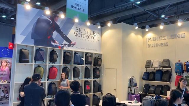 201904 Cool backpack in China Sourcing Fair from Kingslong