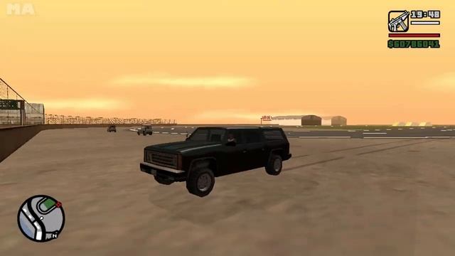 GTA SAN ANDREAS / FBI RANCHER VS POLICE CAR