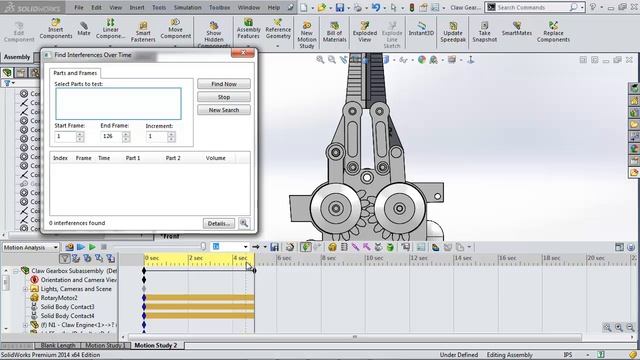 SOLIDWORKS Quick Tip - Setup and Analyze Motion Study
