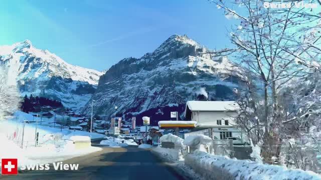 🇨🇭Гриндельвальд - Волшебная Швейцарская Деревня! Зимняя Страна чудес! Поездка по Швейцарии