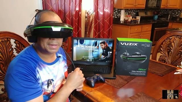 Vuzix iWear Video Headphones | Wearable Display for Mobile Entertainment | Gaming, VR & More