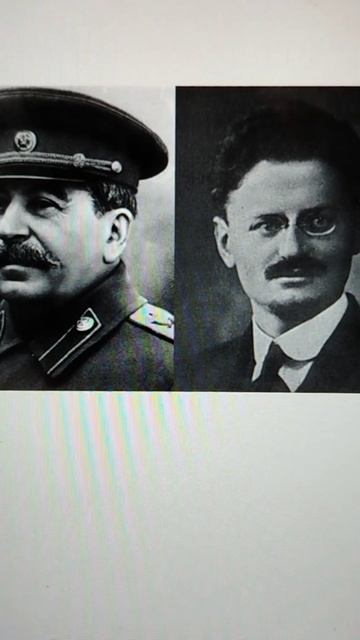 Борьба за власть между Сталиным и Троцким.