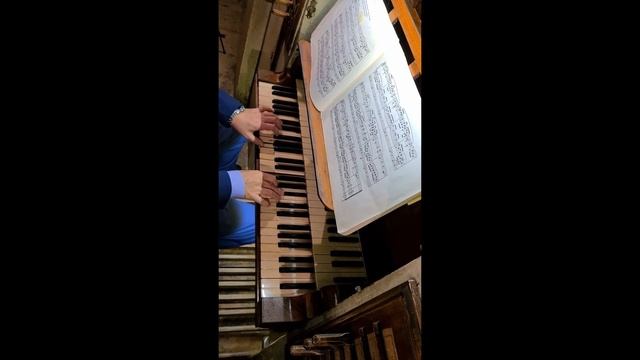 " Tre versetti per il Kyrie" Vincenzo Antonio Petrali...Luca Ferrari organo
