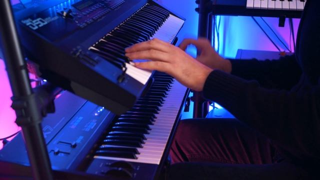 Roland D-50 and Yamaha DX7