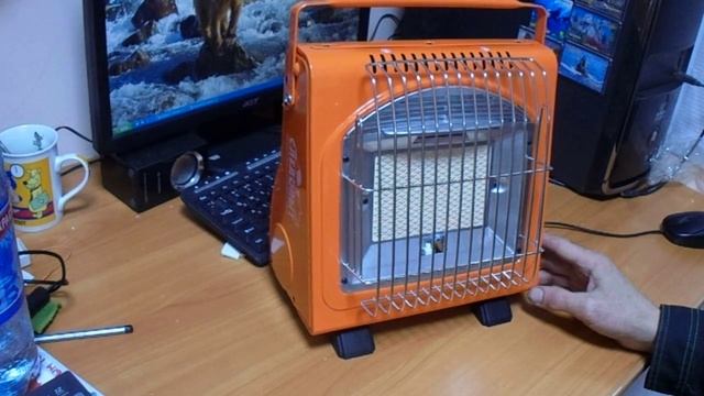 Портативный газовый обогреватель _ОЧАГ_,фирмы СЛЕДОПЫТ