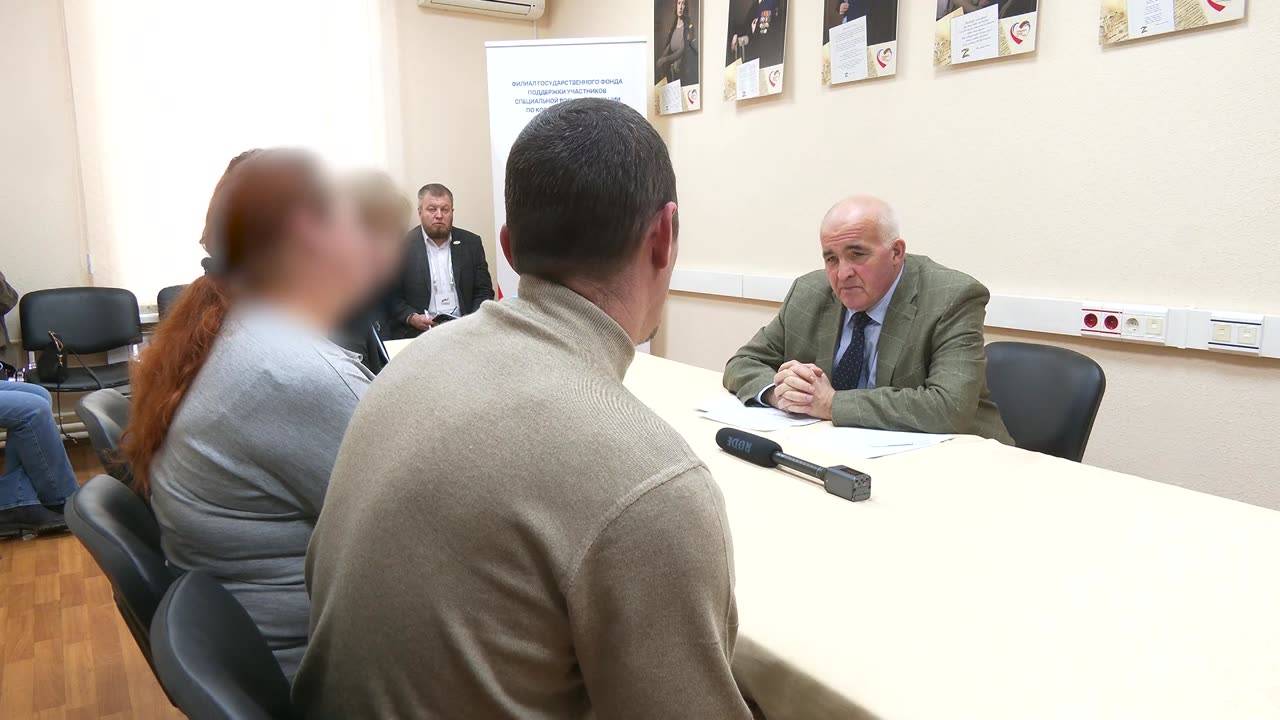 Сергей Ситников провёл личный приём участников СВО