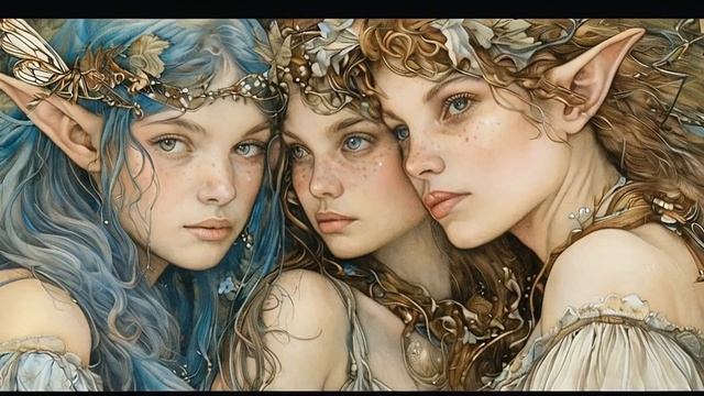 Феи из волшебного леса.
