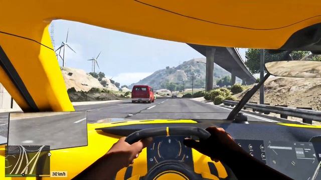 GTA V Mod - 2020 Koenigsegg Gemera Gameplay & Top Speed RX6700XT RTX Ray-Tracing Enabled