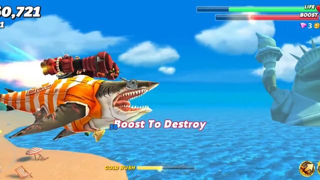 Unlock MEGALODON! How strong is that giant Monster?🦈