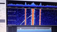 Doppler effect from airplane on VOR/DME frequency