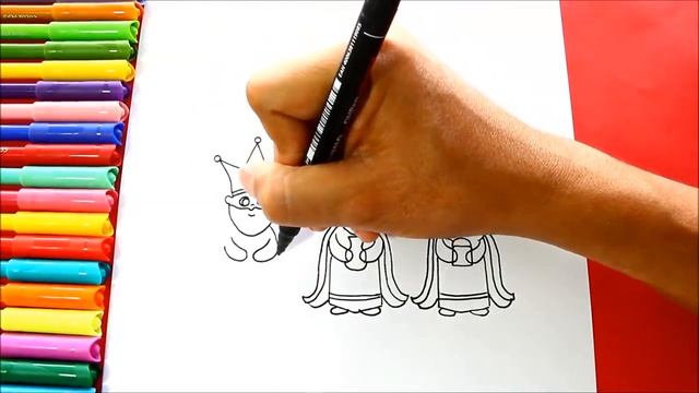 Как нарисовать трех мудрецов