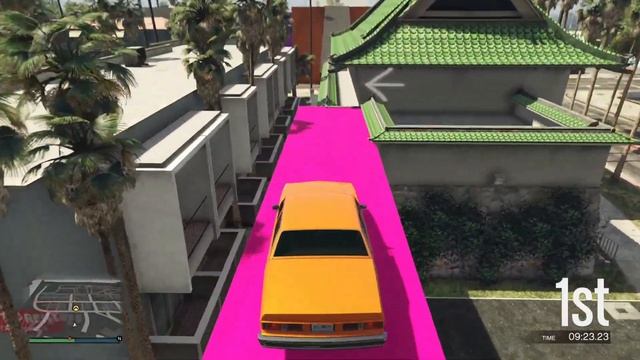 Impaler  LX KOUR Parkour Gta Race Foot Race Gta5 Parkour