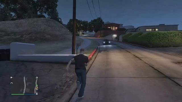 GTA San Andreas fall animation in GTA Online