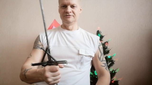 Переделал пику из гвоздей