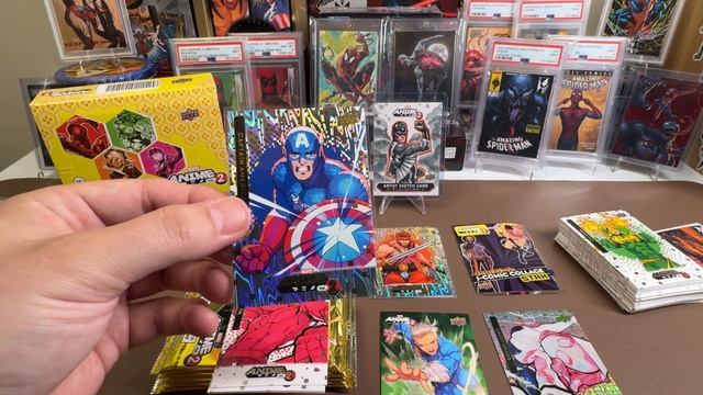 Are sketch cards getting harder to find?? 2023 Marvel Anime Break