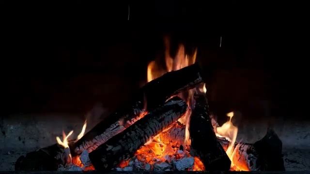 Камин  Успокаивающее Видео,Звук Костра, Релакс, Огонь, Природа,