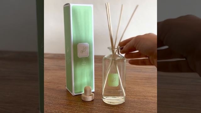 Diffuseur de parfum Jasmin et Rose "Dans un jardin de Grasse" La Promenade Made in France