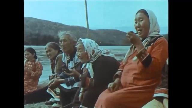 Н. П. Сидоров и коренные жители с. Уська-Орочское