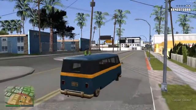 gta sa gta v hud gameplay