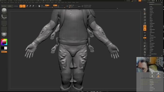 Live Stream Learn the interface in Zbrush for the first time