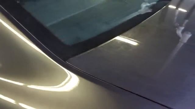 2014 Audi A6 Left Rail 8 Inch Crease Repair.   www.doordingfix.com 717-473-7376