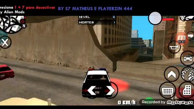 GTA San Andreas com para para Android e para iPhone completo com mod Cleo e mapa liberado