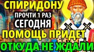 ПОМОЖЕТ СРАЗУ Молитва Спиридону Тримифунтскому Акафист Спиридону Православие