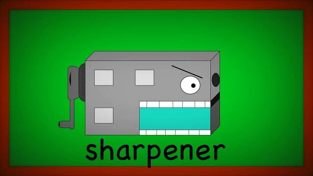 School Supplies .( bag, ruler,eraser, desk.) Школьные принадлежности.