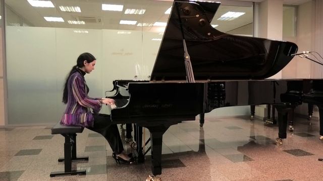 R. Schumann Arabesque for Piano in C major, Milena Kirichenko