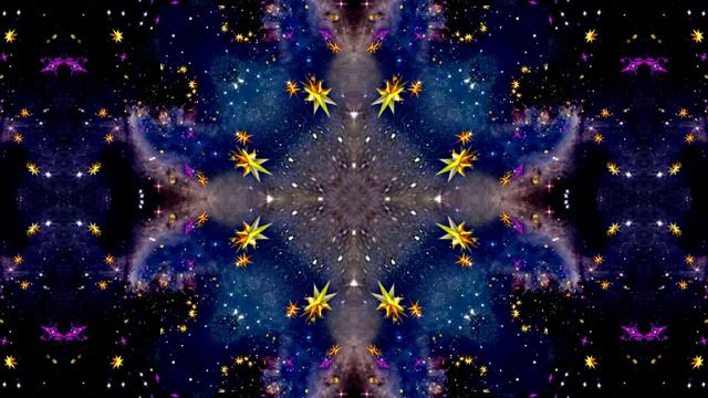 Видеофоны! Видеофон Волшебный ночной звездопад 6! Футаж для монтажа видео!