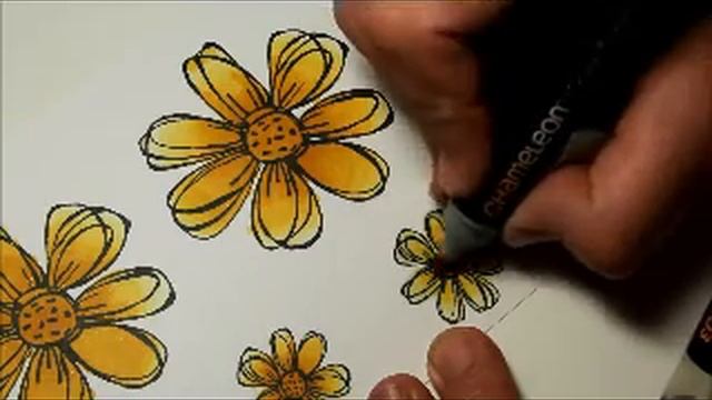 Chameleon Pens   Thinking of You Flower Box step by step