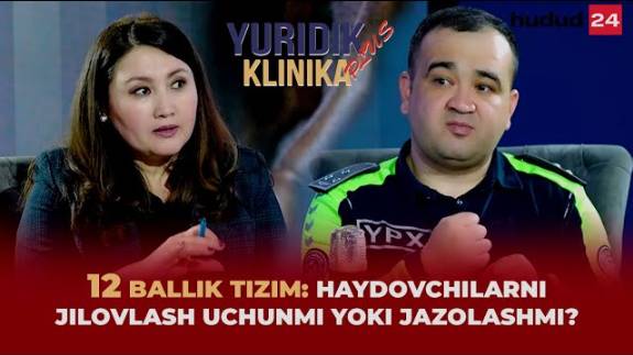 12 ballik tizim: haydovchilarni jilovlashmi yoki jazolash?