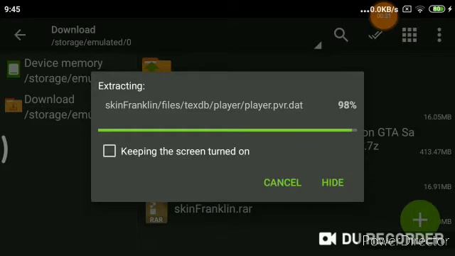 How to add franklin skin gta San Andreas on android