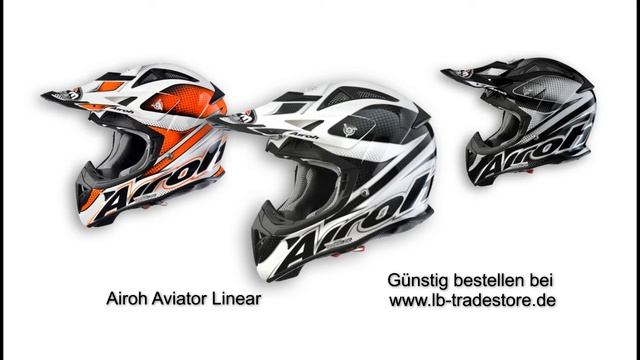 Airoh Aviator Linear Helmet Crosshelmet